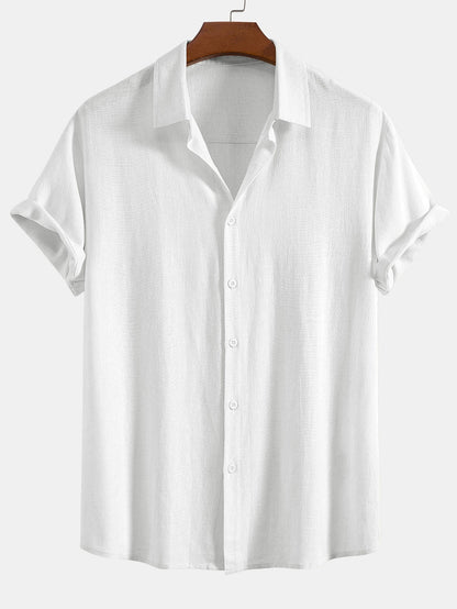 Men's Short Sleeve Button Down Everyday Shirt