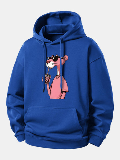 Men's Character Graphic Hoodie Long Sleeve Pullover Sweatshirt