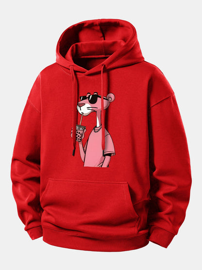 Men's Character Graphic Hoodie Long Sleeve Pullover Sweatshirt