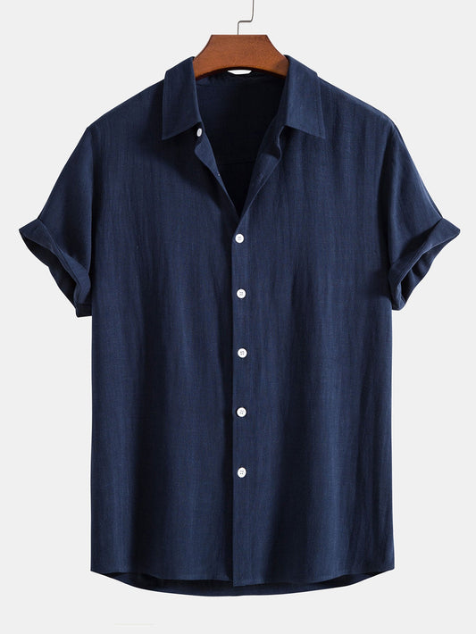 Men's Short Sleeve Button Down Everyday Shirt