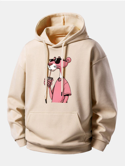 Men's Character Graphic Hoodie Long Sleeve Pullover Sweatshirt