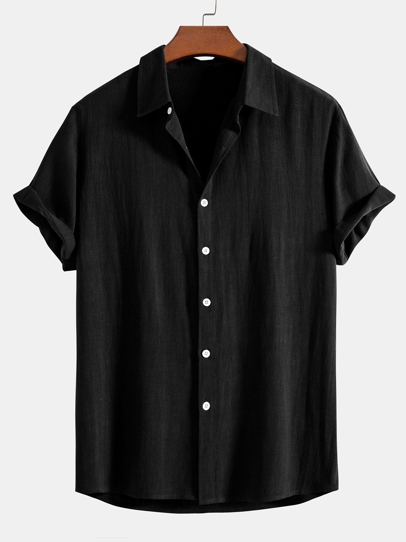 Men's Short Sleeve Button Down Everyday Shirt