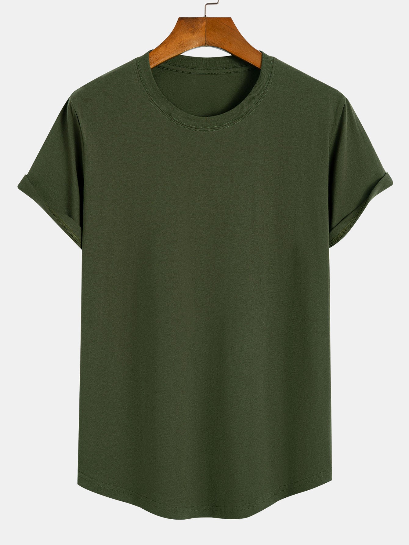 Men's Everyday Crew Neck T Shirt Regular Fit Basic Top