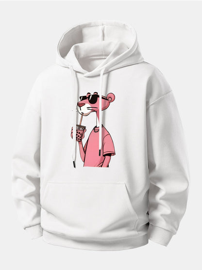 Men's Character Graphic Hoodie Long Sleeve Pullover Sweatshirt