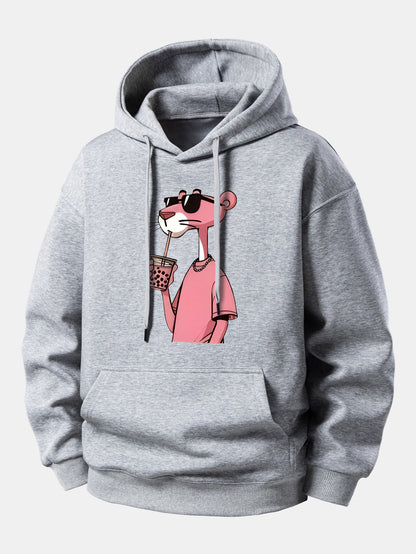 Men's Character Graphic Hoodie Long Sleeve Pullover Sweatshirt