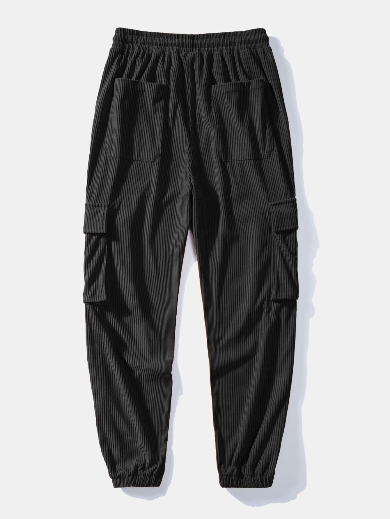 Men's Button Front Jacket Cargo Pants Matching Set