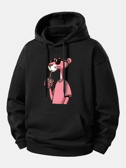 Men's Character Graphic Hoodie Long Sleeve Pullover Sweatshirt