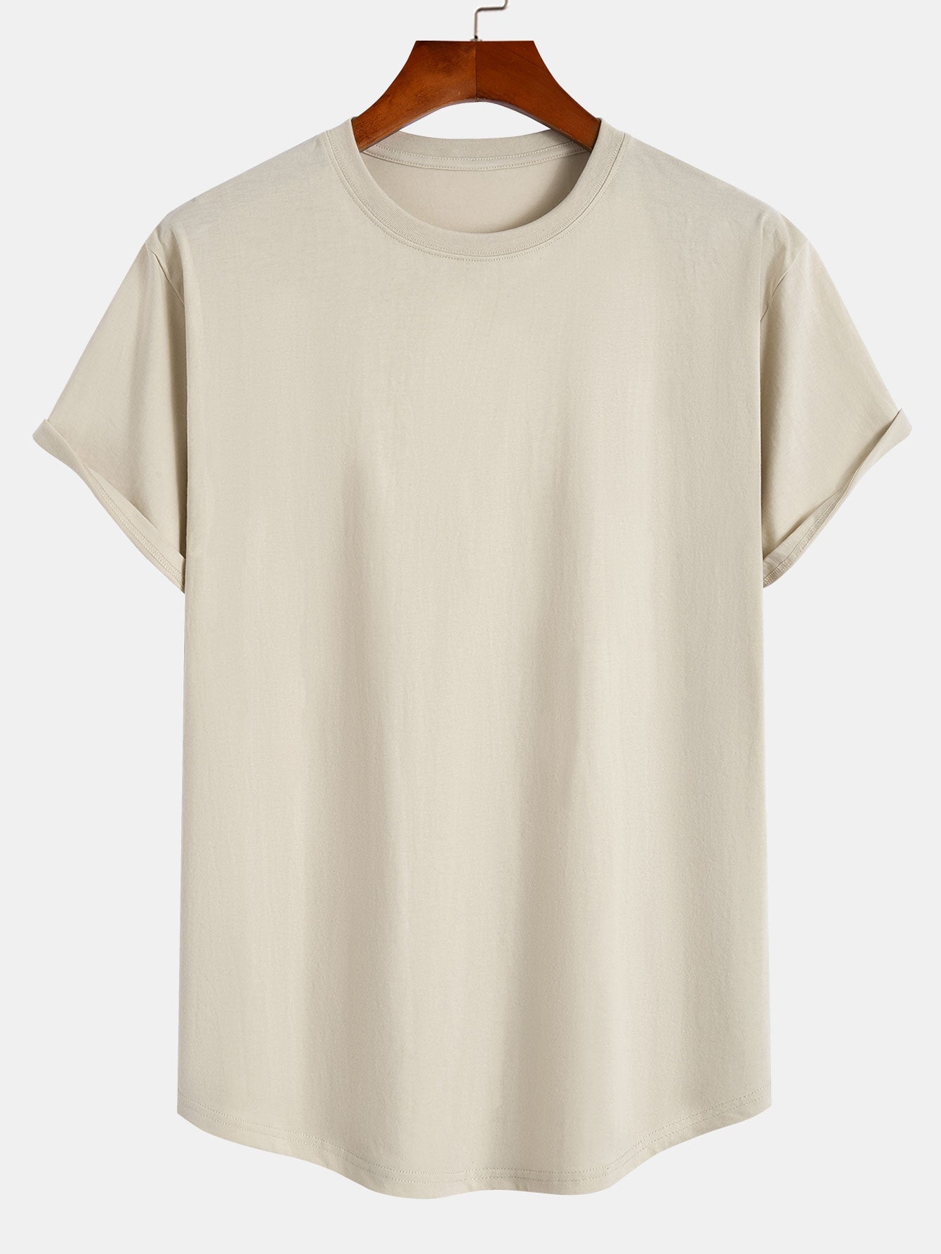 Men's Everyday Crew Neck T Shirt Regular Fit Basic Top