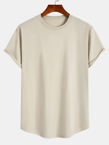 Men's Everyday Crew Neck T Shirt Regular Fit Basic Top