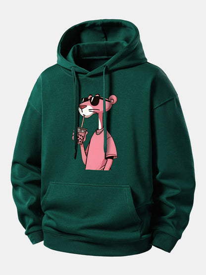 Men's Character Graphic Hoodie Long Sleeve Pullover Sweatshirt