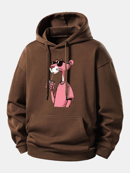 Men's Character Graphic Hoodie Long Sleeve Pullover Sweatshirt