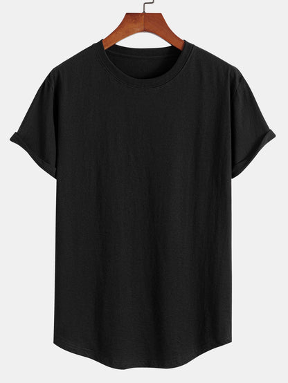 Men's Everyday Crew Neck T Shirt Regular Fit Basic Top