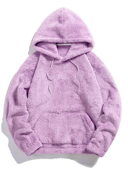 Men's Pullover Hooded Sweatshirt Long Sleeve Front Pocket
