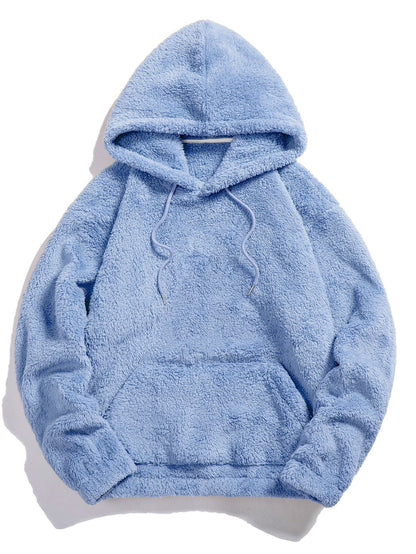 Men's Pullover Hooded Sweatshirt Long Sleeve Front Pocket