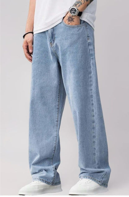 Straight Leg Relaxed Denim