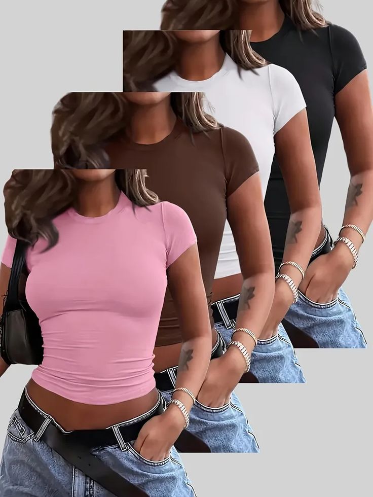 Baby Tees/ Fitted Cropped Tees