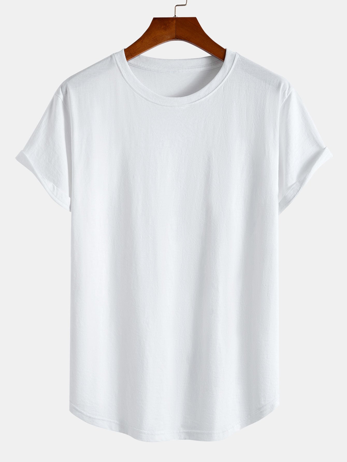 Men's Everyday Crew Neck T Shirt Regular Fit Basic Top