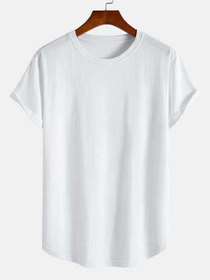 Men's Everyday Crew Neck T Shirt Regular Fit Basic Top