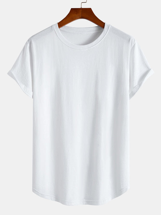 Men's Everyday Crew Neck T Shirt Regular Fit Basic Top