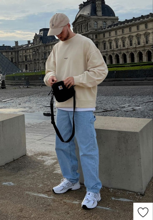 Straight Leg Relaxed Denim