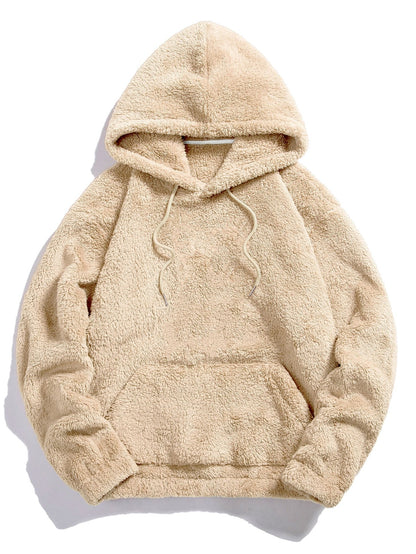 Men's Pullover Hooded Sweatshirt Long Sleeve Front Pocket